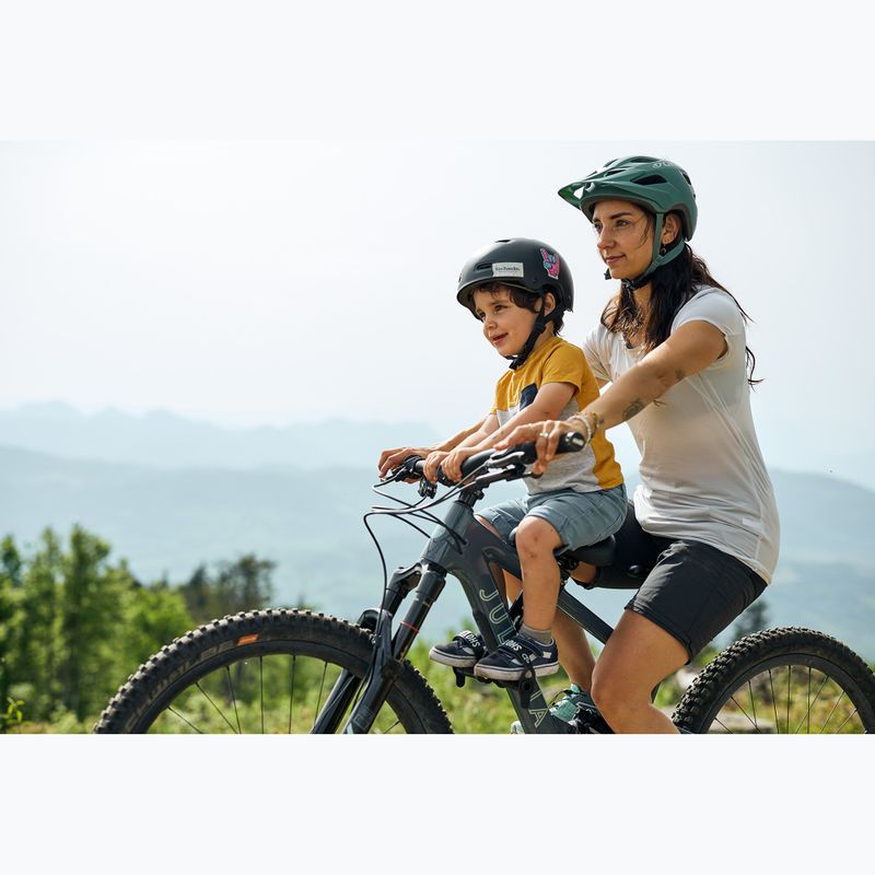 Front-mounted child bike seat for frame Shotgun Front Mounted Child Bike Seat black 6
