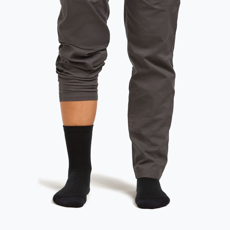 Women's socks Icebreaker Merino Lifestyle Light Crew black 3