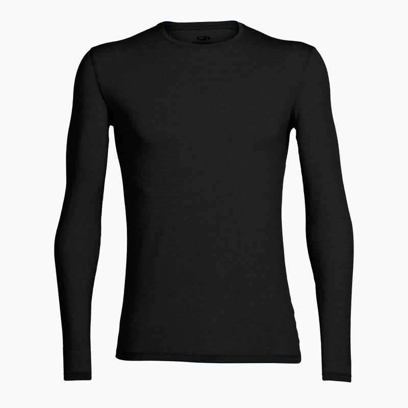Men's thermal longsleeve icebreaker Merino 150 Anatomica Crewe black 7