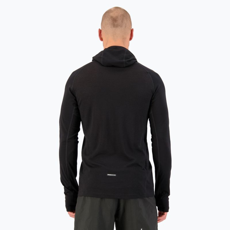 Men's thermal sweatshirt Mons Royale Temple Tech Hood black 3