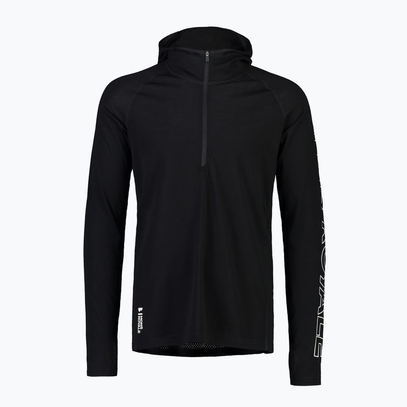 Men's thermal sweatshirt Mons Royale Temple Tech Hood black 5