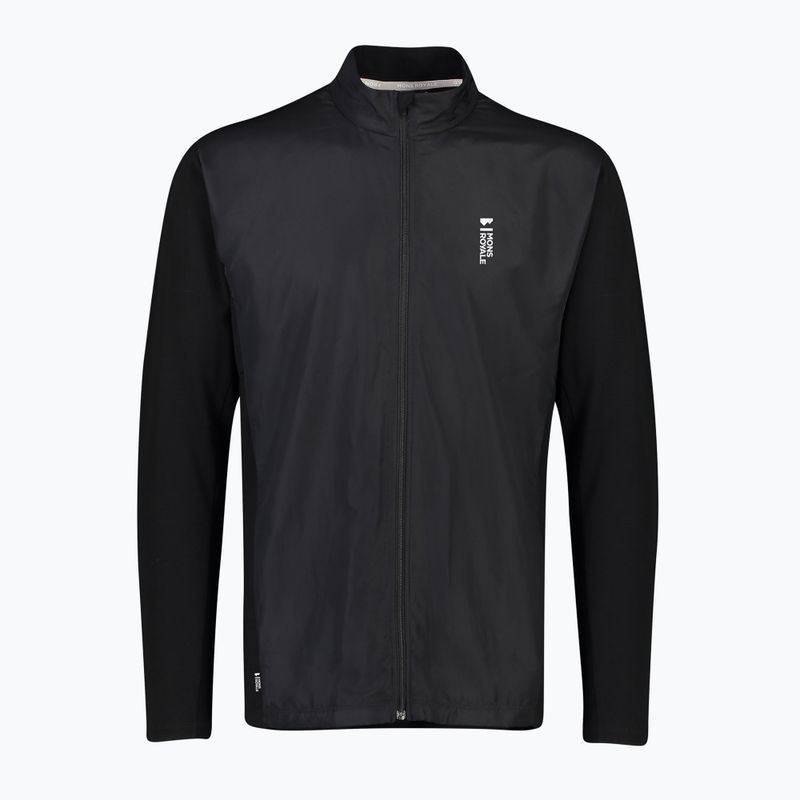 Men's Mons Royale Redwood Wind Jersey sweatshirt black 4