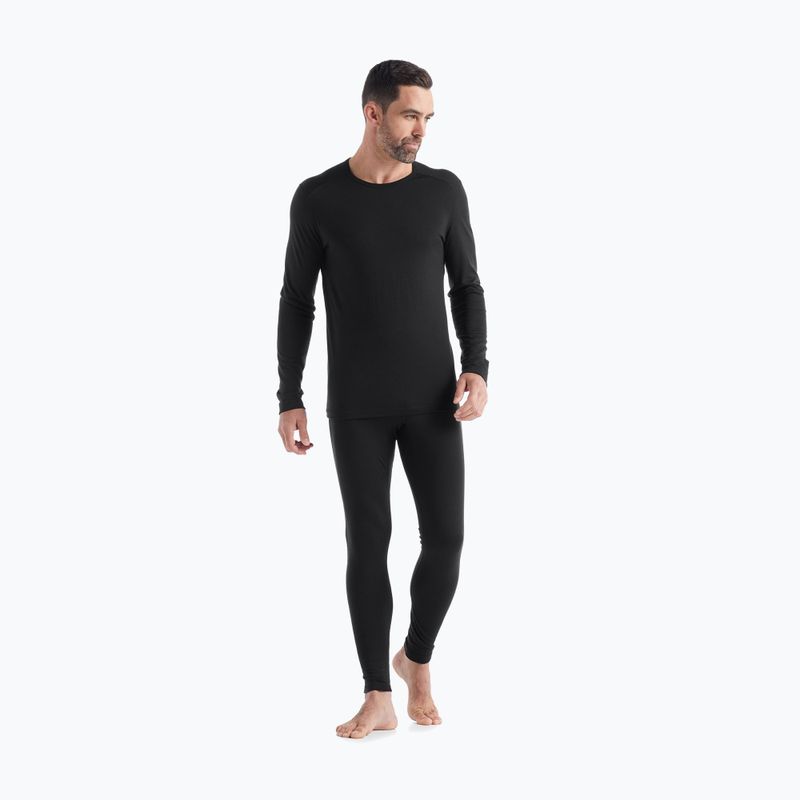 Men's thermal top icebreaker 200 Oasis Crewe black 2