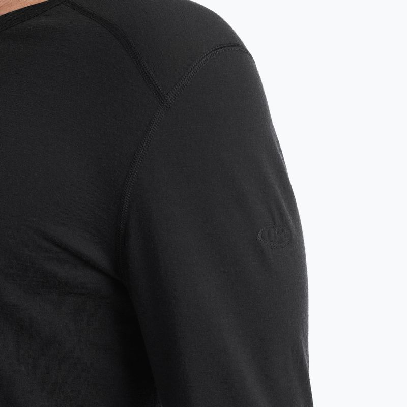 Men's thermal top icebreaker 200 Oasis Crewe black 5
