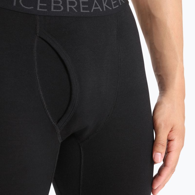 Men's thermal pants icebreaker 200 Oasis W/Fly black IB1043700011 4
