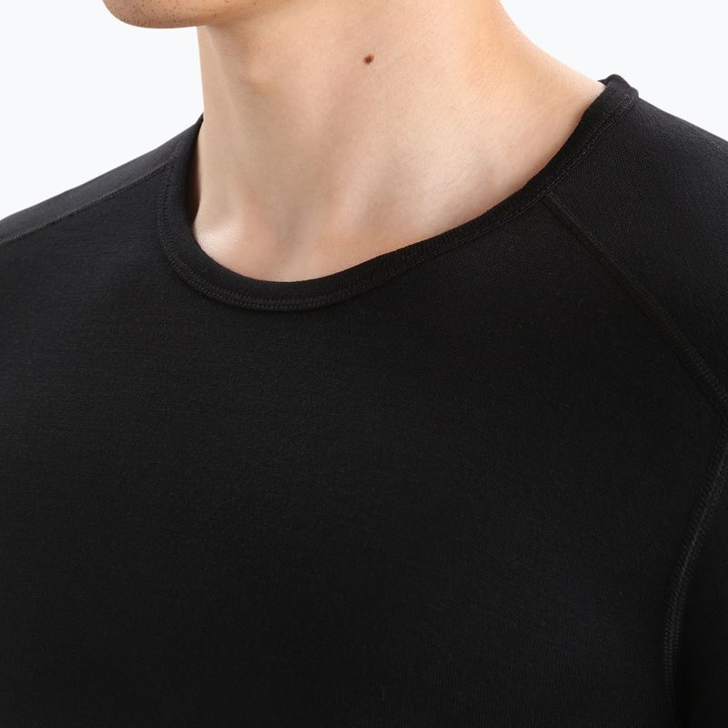 Men's thermal active sweatshirt icebreaker 260 Tech Crewe black 4