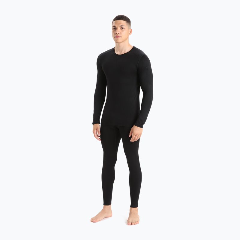 Men's thermal active sweatshirt icebreaker 260 Tech Crewe black 2