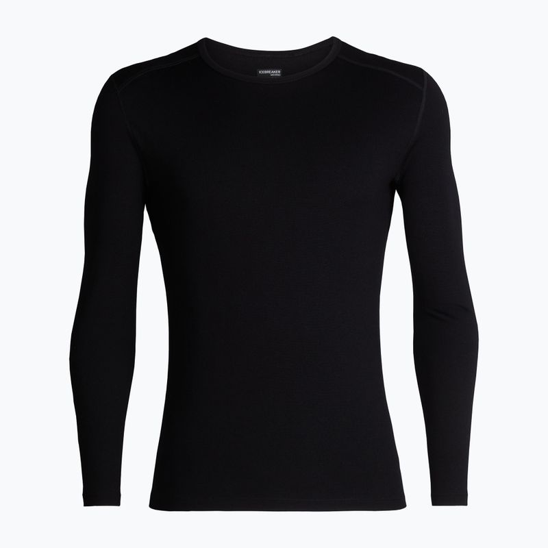 Men's thermal active sweatshirt icebreaker 260 Tech Crewe black 6