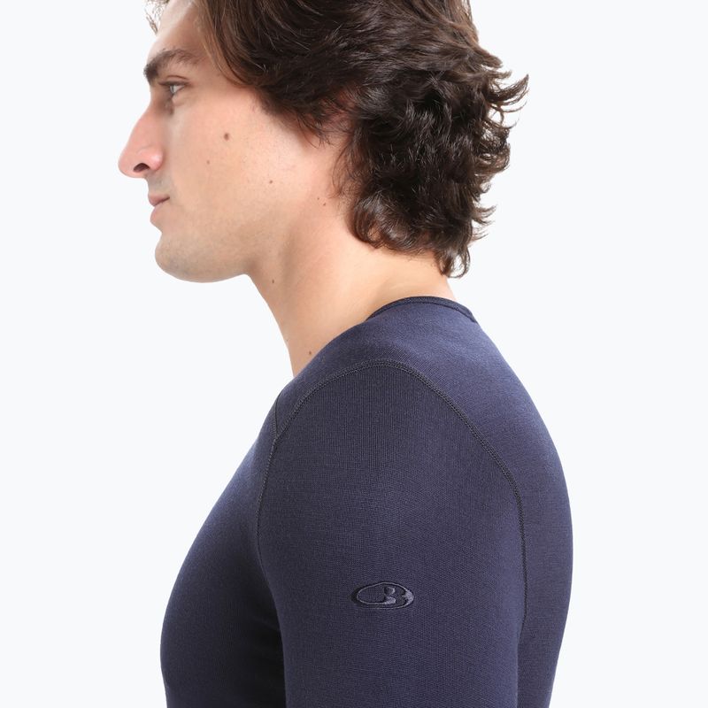 Men's thermal top icebreaker 260 Tech Crewe midnight navy 5
