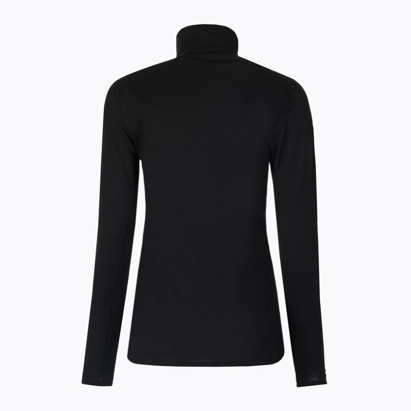 Women's thermal base layer icebreaker 200 Oasis Half Zip black 7