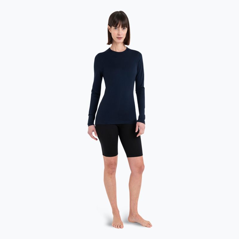 Women's thermal active sweatshirt icebreaker 260 Tech Crewe midnight navy 2