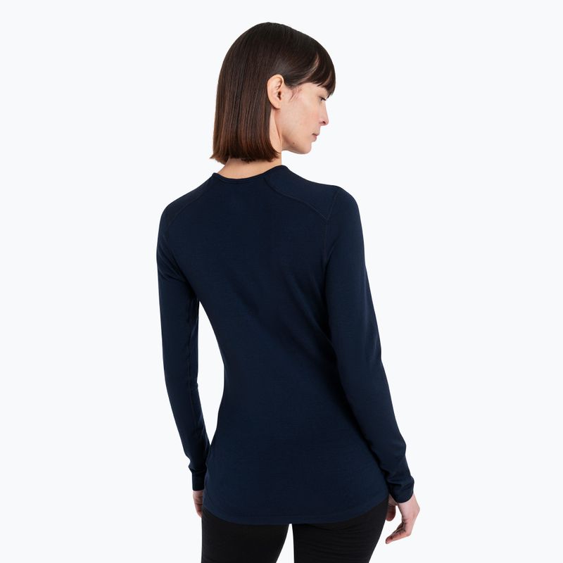 Women's thermal active sweatshirt icebreaker 260 Tech Crewe midnight navy 3
