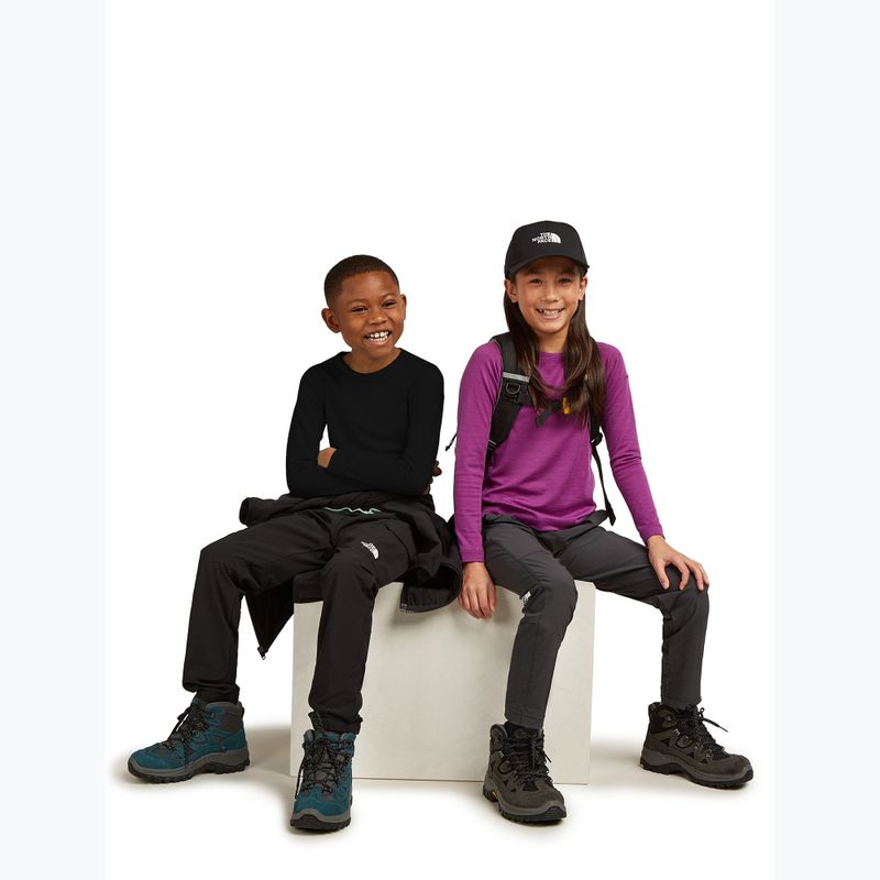 Children's thermal base layer icebreaker 200 Oasis Crewe black 7