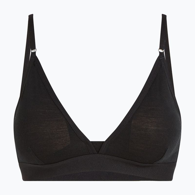 Thermal sports bra icebreaker Merino 150 Siren Bra Inserts black