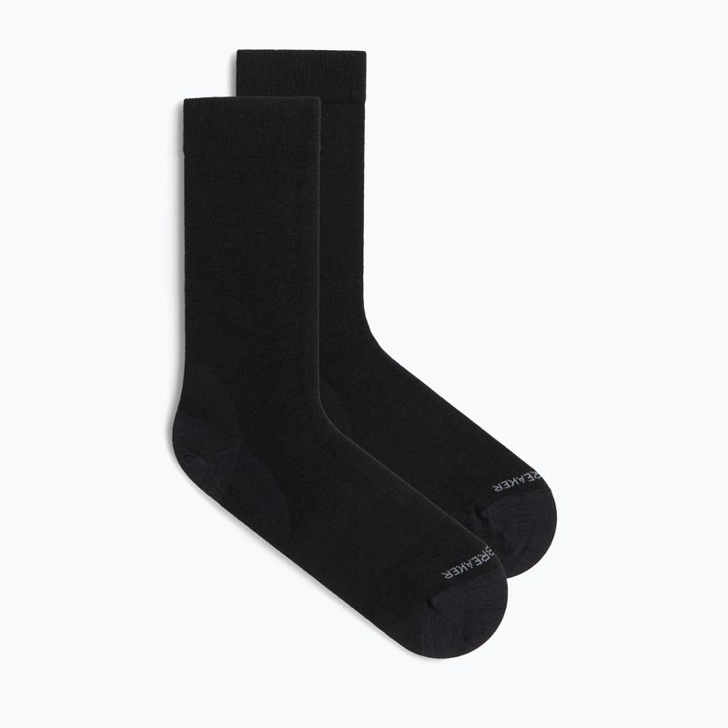 Women's socks Icebreaker Lifestyle Fine Gauge Crew black