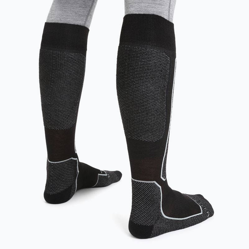 Men's ski socks icebreaker Ski+ Light OTC black 3