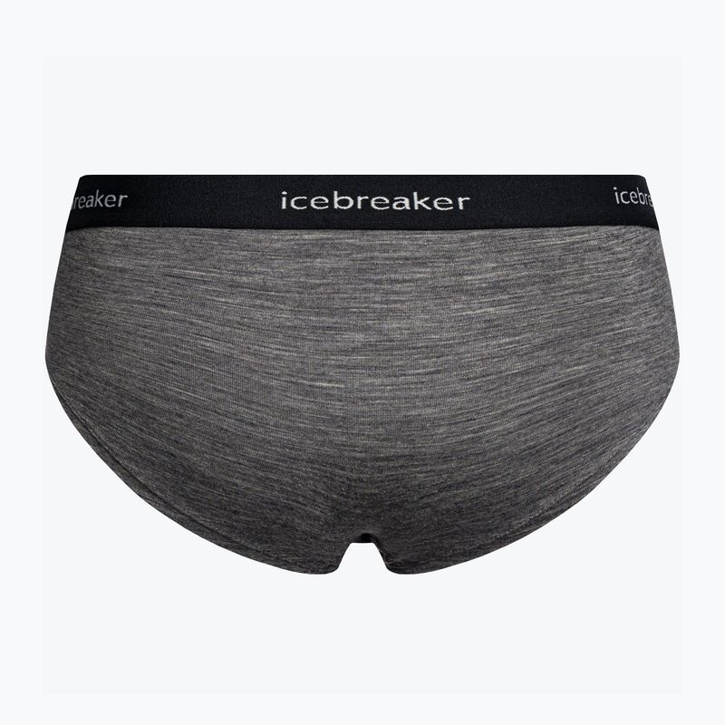 Icebreaker women's thermal boxer shorts Sprite Hot Grtistone 103023 2