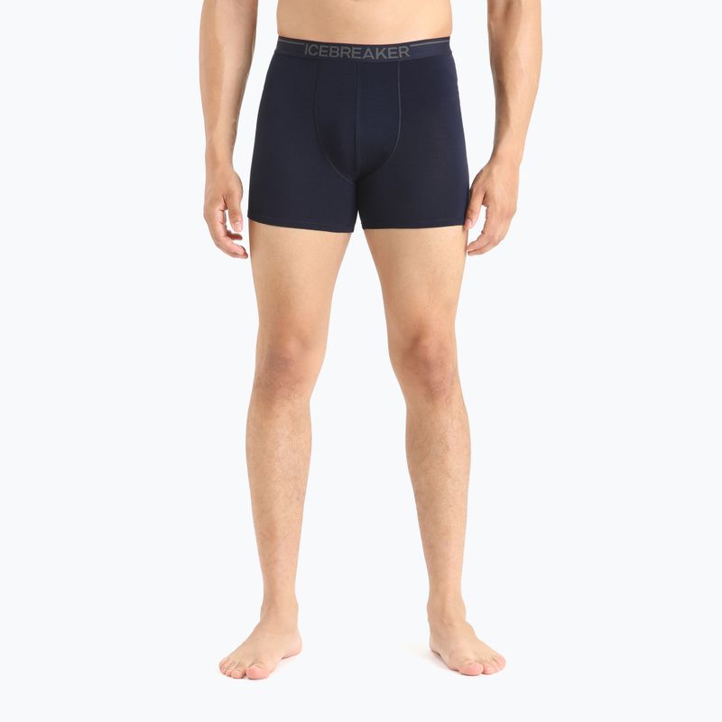 Icebreaker men's boxer shorts Anatomica 001 navy blue IB1030294231 4