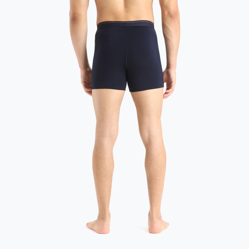 Icebreaker men's boxer shorts Anatomica 001 navy blue IB1030294231 6