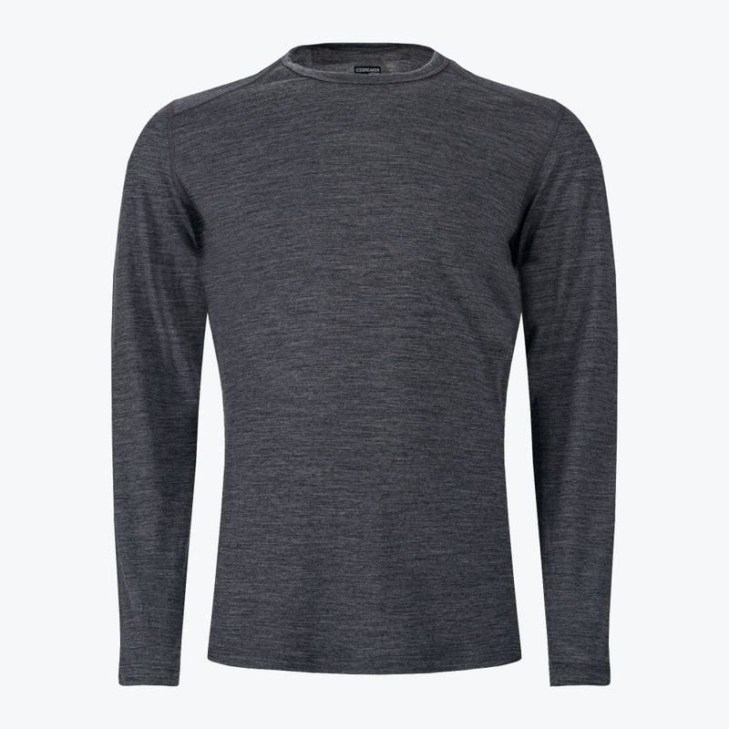 Men's thermal base layer top icebreaker 200 Oasis Crewe gritstone 7