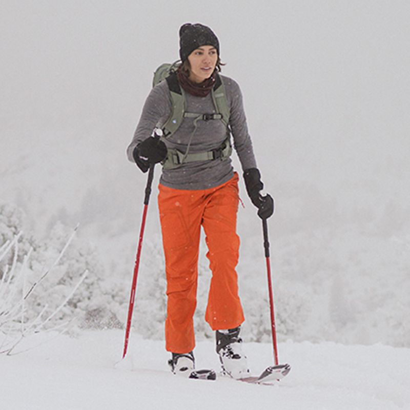Women's thermal base layer top icebreaker 200 Oasis Crewe gritstone heather 7