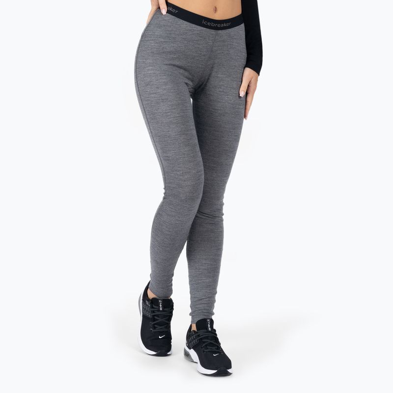 Women's thermal pants icebreaker 200 Oasis 020 grey IB1043830131