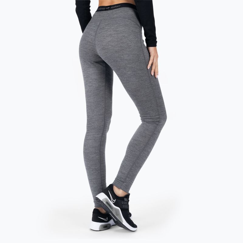 Women's thermal pants icebreaker 200 Oasis 020 grey IB1043830131 3
