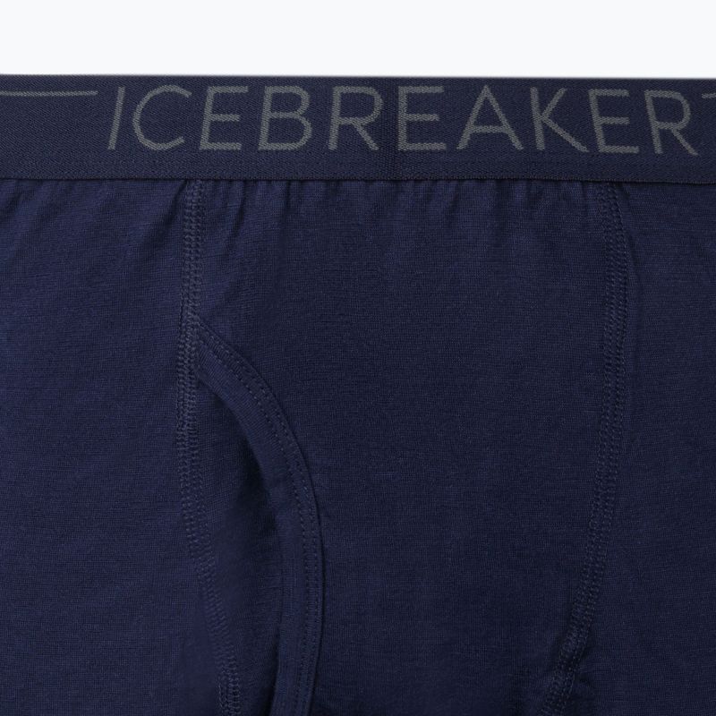 Men's thermal pants icebreaker 200 Oasis W/Fly 400 navy blue IB1043704231 8