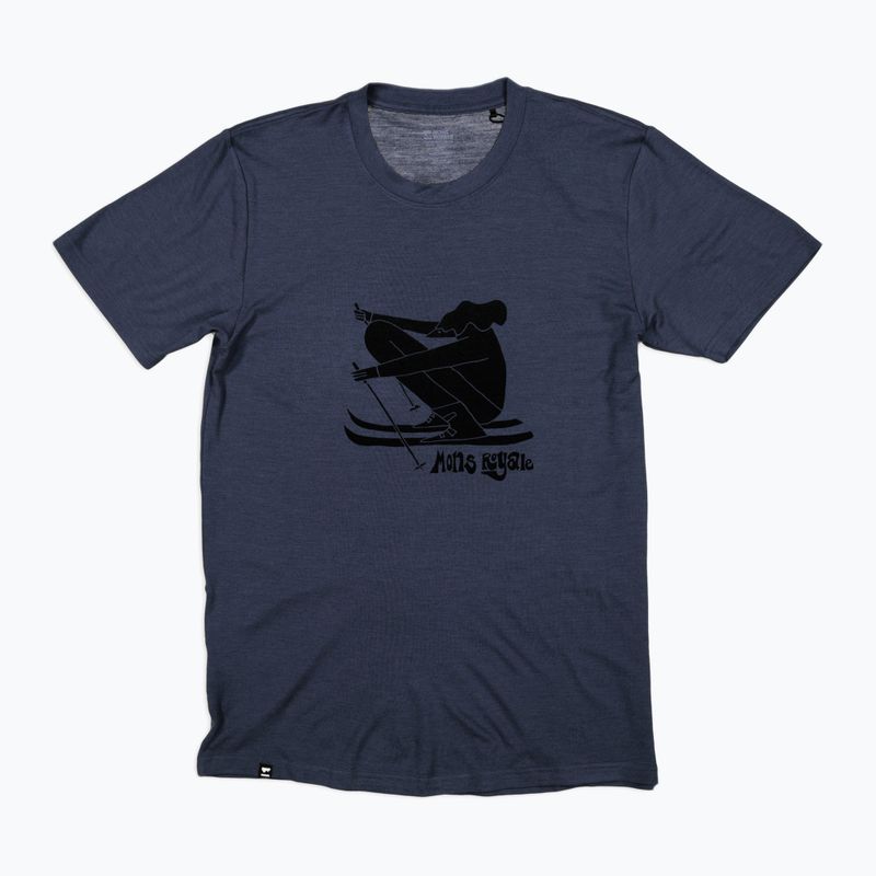 Men's Mons Royale Icon midnight T-shirt 4