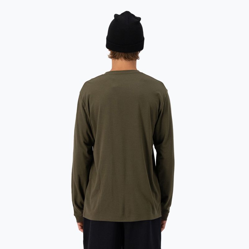 Men's thermal active sweatshirt Mons Royale Icon dark olive 3
