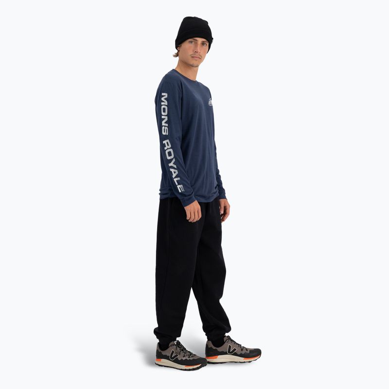 Men's thermal longsleeve Mons Royale Icon midnight 2