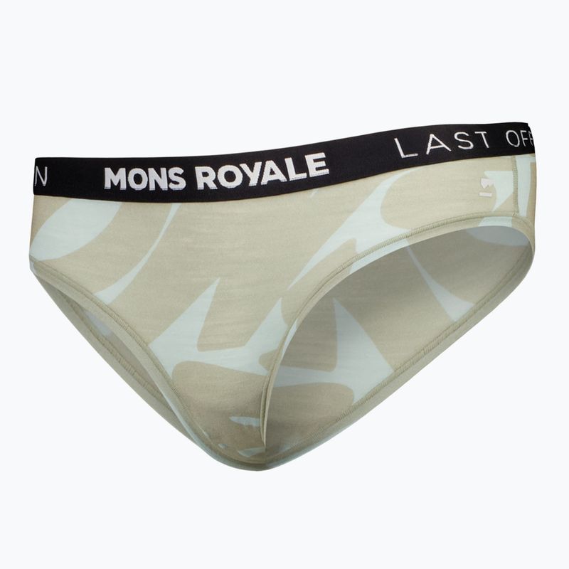 Women's thermal briefs Mons Royale FOLO Brief signal lost glacier