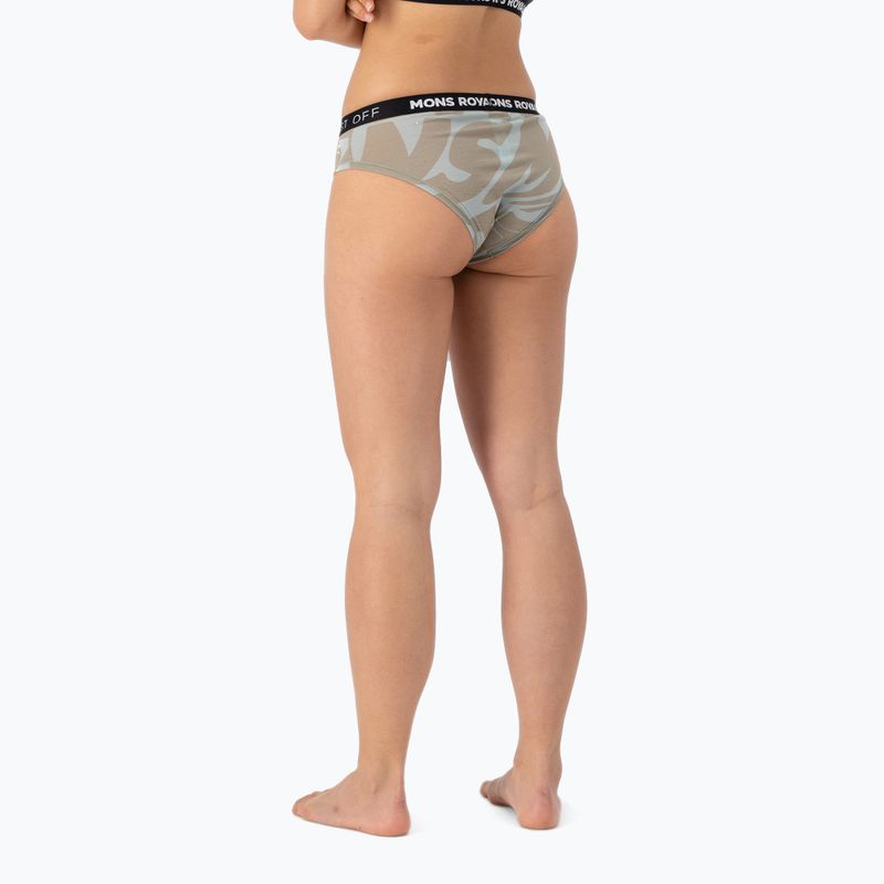 Women's thermal briefs Mons Royale FOLO Brief signal lost glacier 4