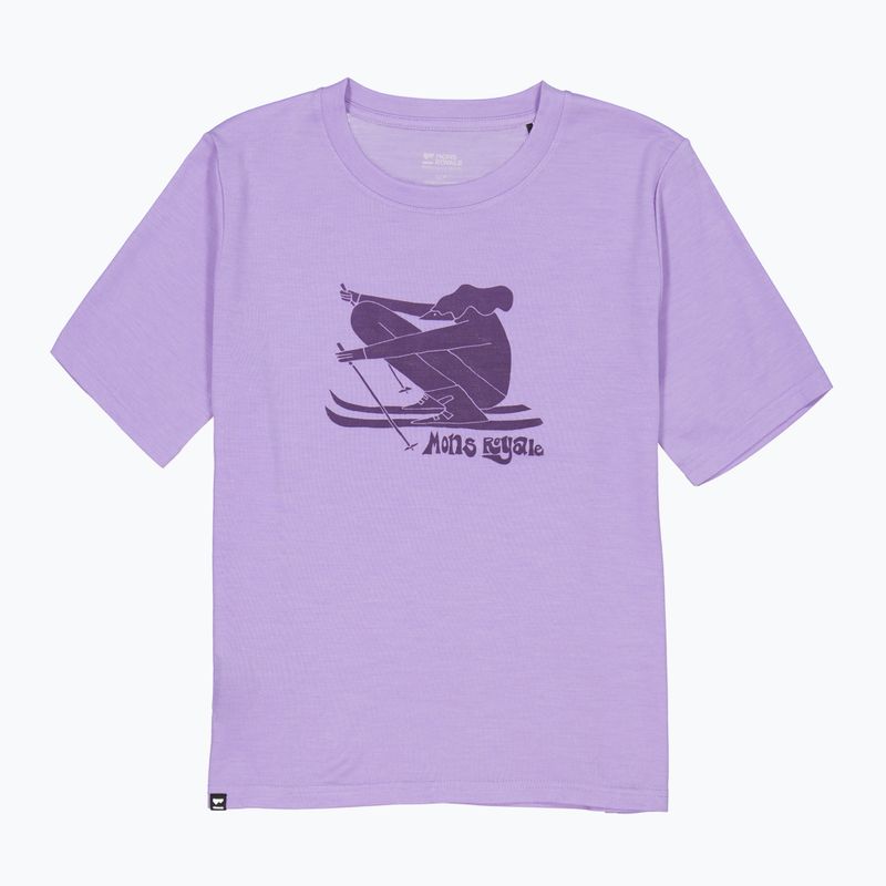 Women's t-shirt Mons Royale Icon Relaxed Tee lupin 4