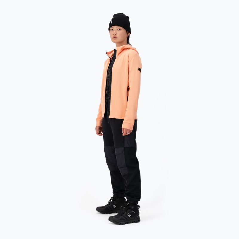 Women's Mons Royale Arcadia Merino Fleece Hoody melon 2