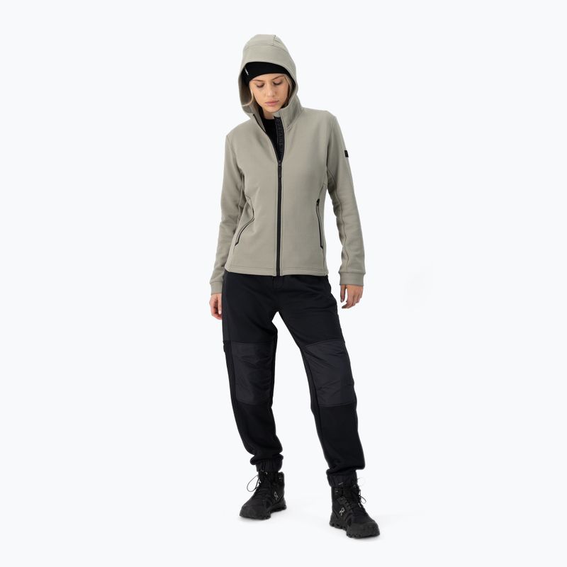 Women's sweatshirt Mons Royale Arcadia Merino Fleece Hoody dried sage 2
