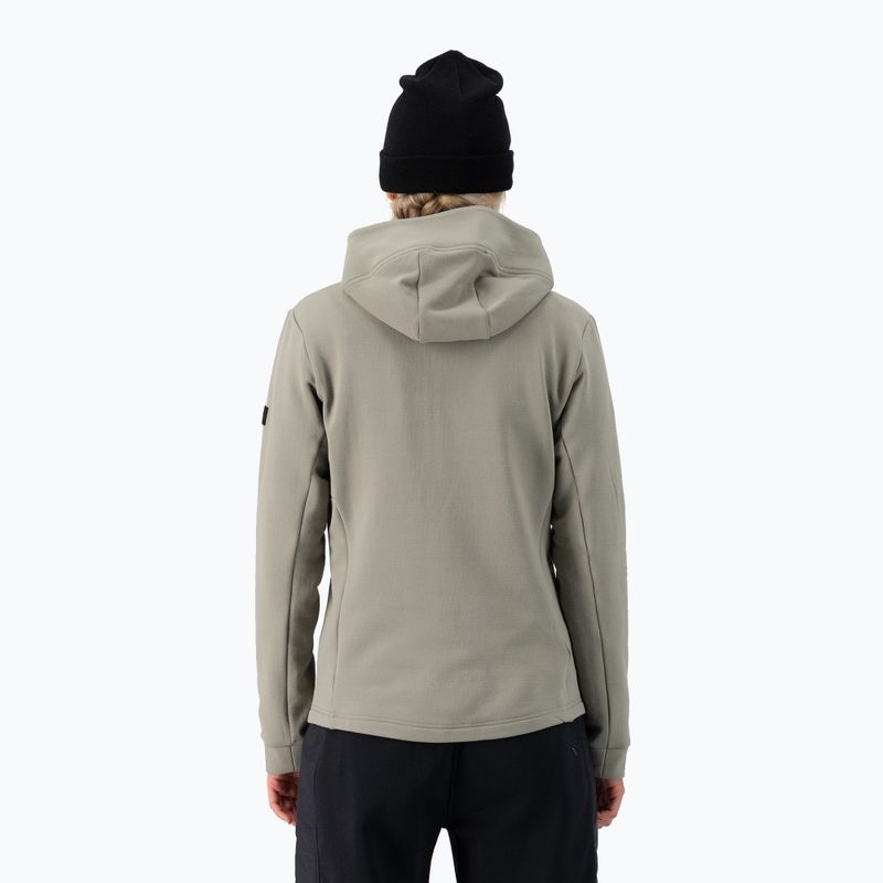 Women's sweatshirt Mons Royale Arcadia Merino Fleece Hoody dried sage 3