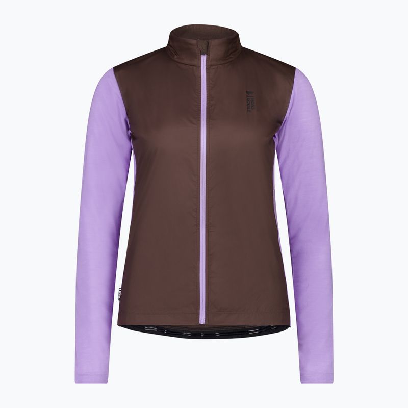 Women's Mons Royale Redwood Wind Jersey cedar/ lupin 5