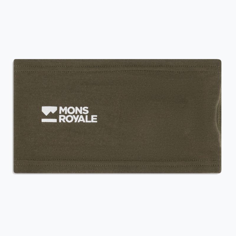 Mons Royale Haines Merino dark olive headband
