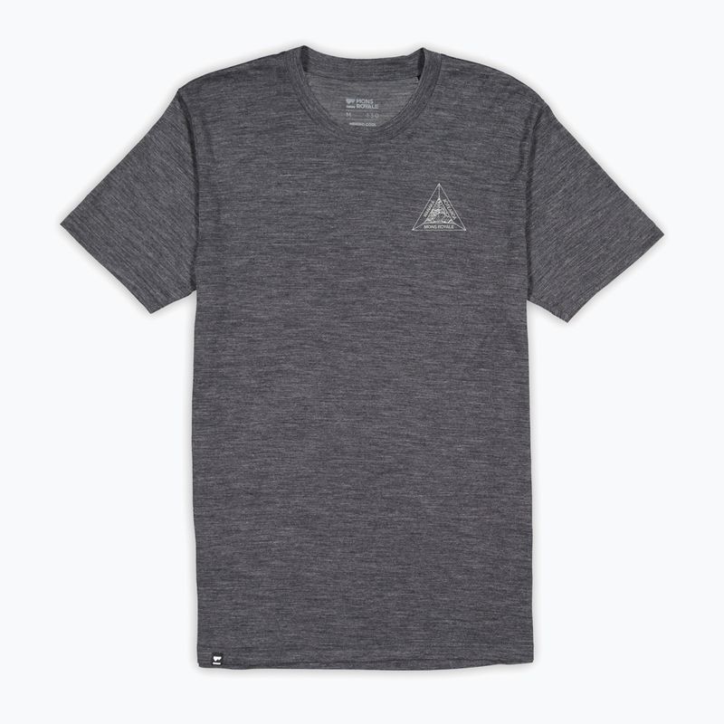 Men's thermal shirt Mons Royale Zephyr Tencel smoke 3