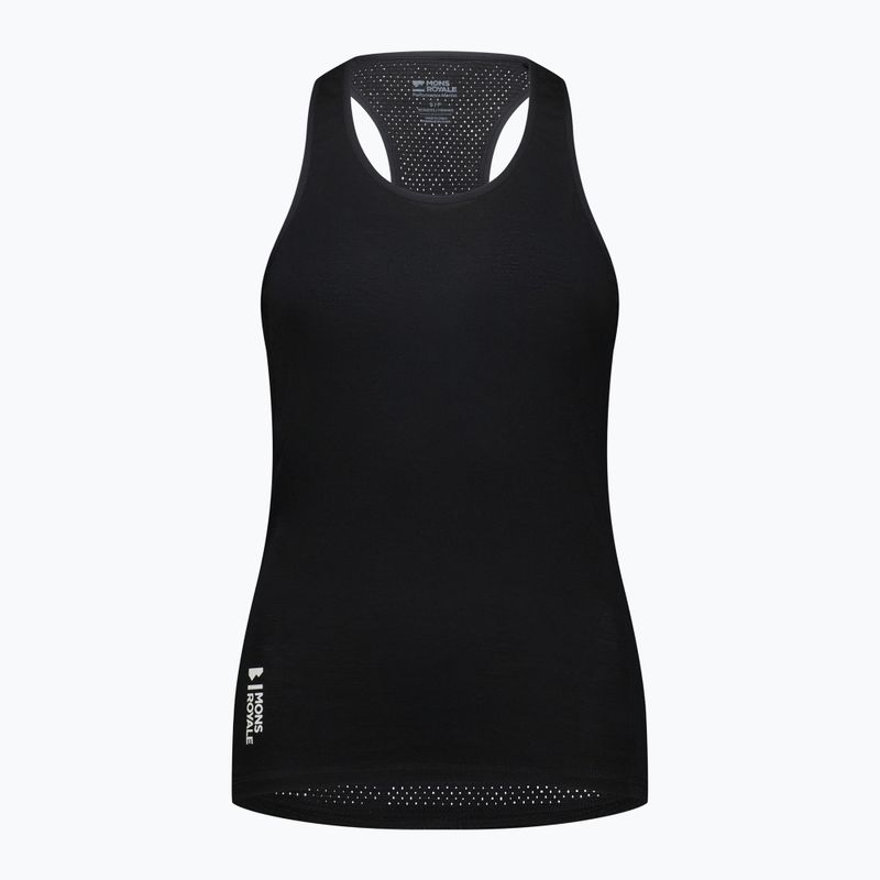 Women's Mons Royale Bella Merino Thermal Tank Top black 2