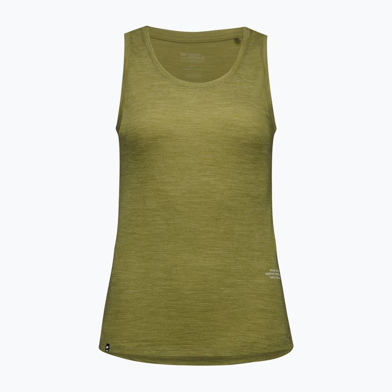 Women's thermal active tank top Mons Royale Zephyr Tencel Tank fern 3