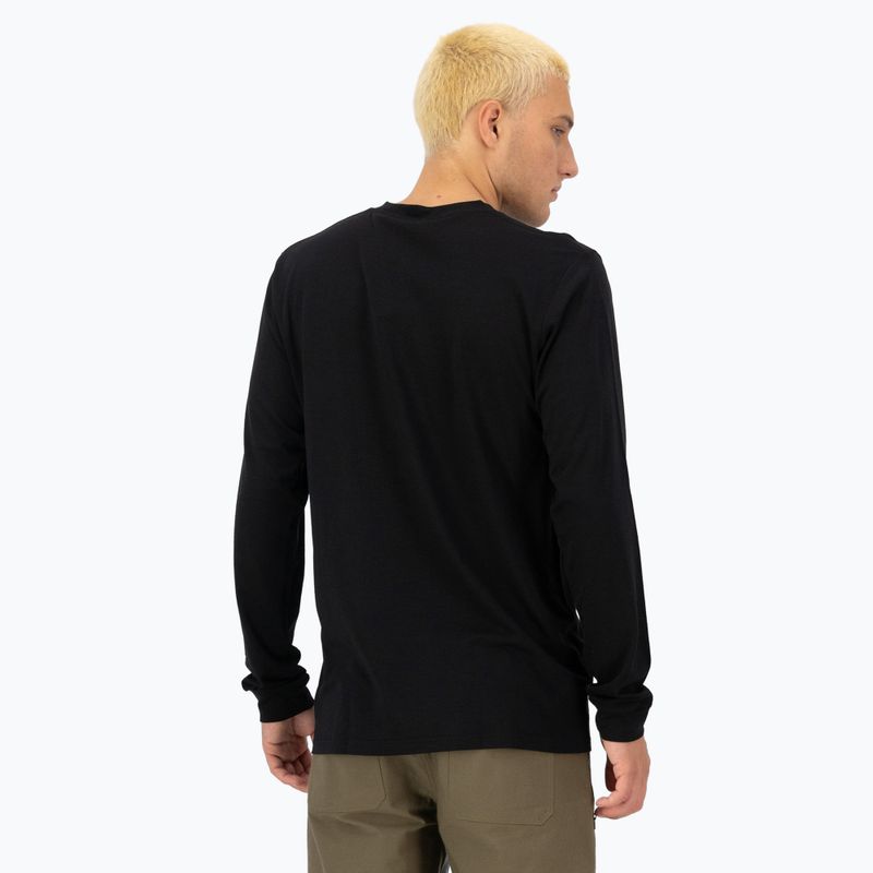 Men's thermal active longsleeve Mons Royale Icon black 2