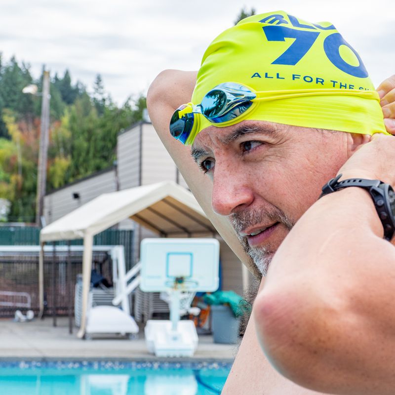 BlueSeventy Flow Mirror swimming goggles BL310 yellow/blue 7