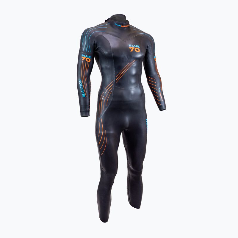 Men's triathlon wetsuit BlueSeventy Reaction 2022 BL256 black 3