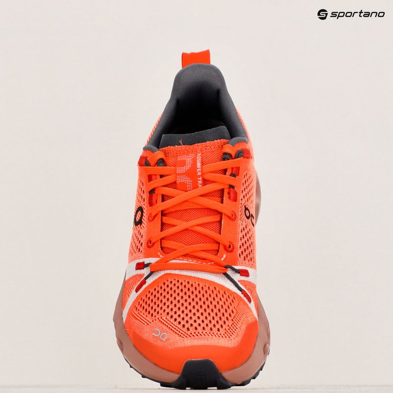 Women's On Cloudsurfer Trail flame/dustrose running shoes 20