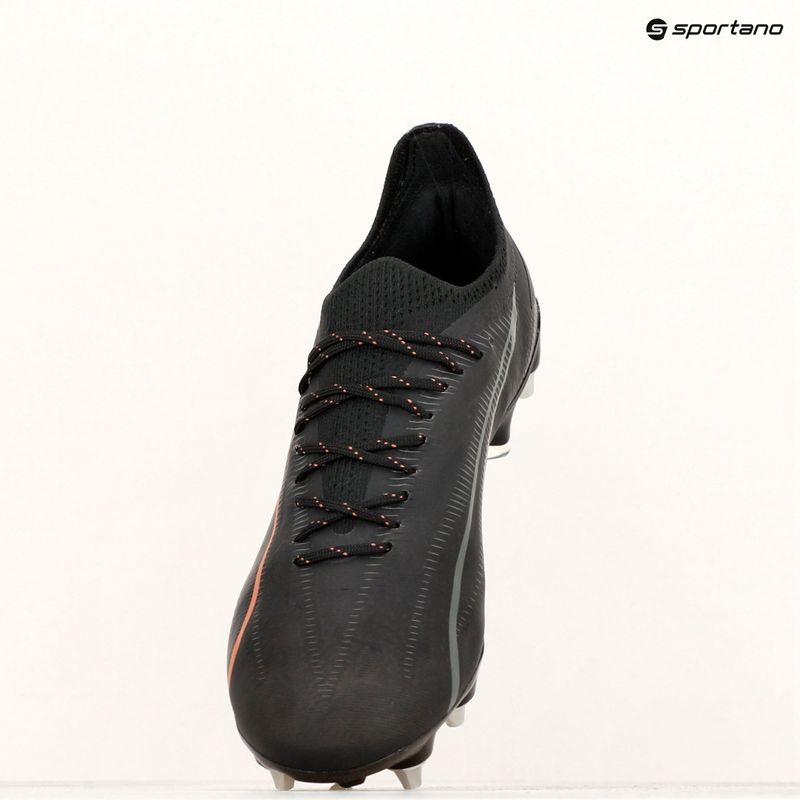 PUMA Ultra Ultimate MxSG football boots puma black/copper rose 10