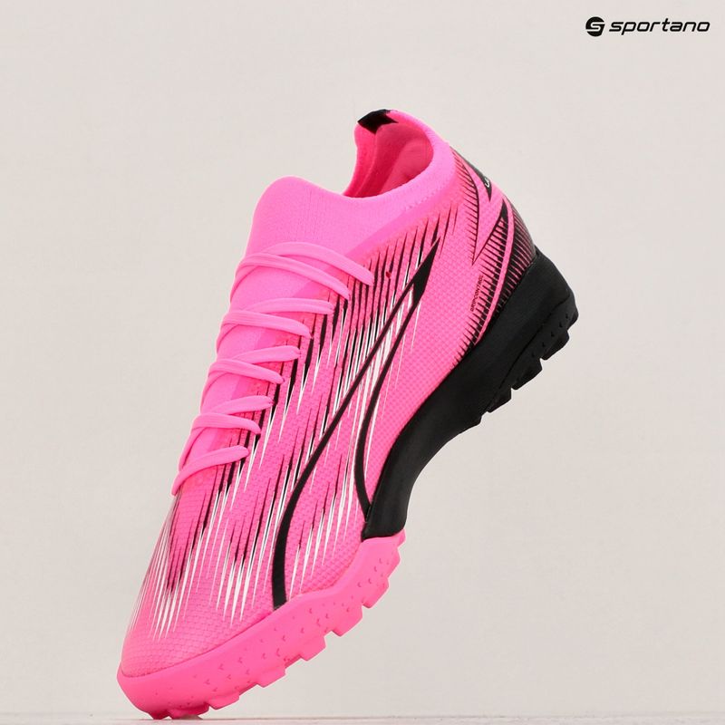 PUMA Ultra Match TT poison pink/puma white/puma black football boots 16