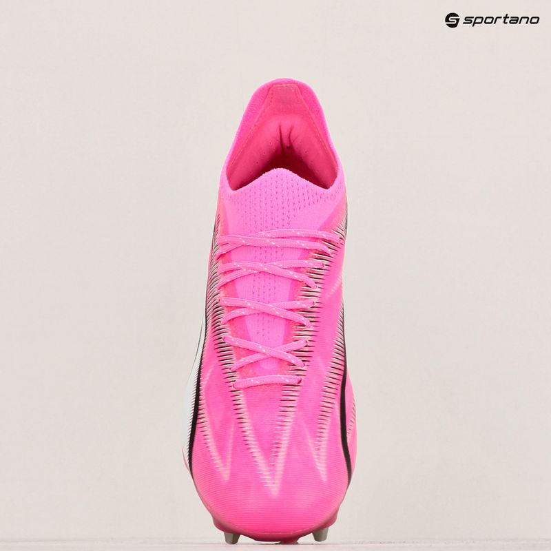 PUMA Ultra Ultimate MxSG football boots poison pink/puma white/puma black 15
