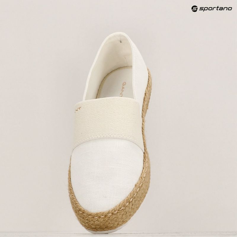 GANT Raffiaville women's shoes off white 10